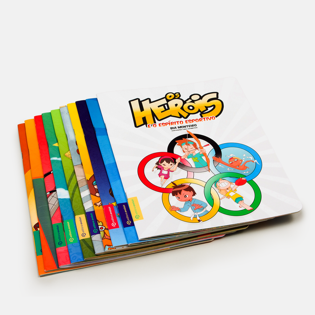 Coleção Heróis da Natureza — 11 títulos – Evoluir